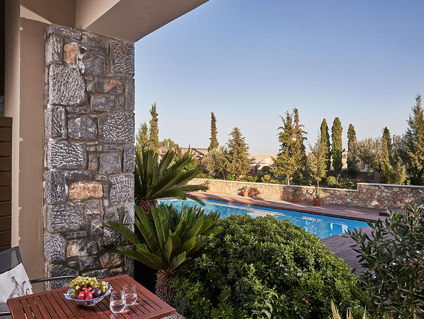 Luxury Resort Hotel in Rhodes - Sharing Pool Junior Suite